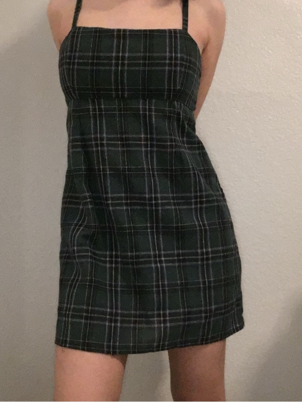 Plaid Mini Dress